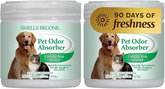 SMELLS BEGONE Air Freshener Odor Absorber Gel - 15 oz by SMELLSBEGONE