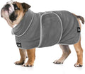 Tuff Pupper Fast Drying Dog Bath Robe | 800 GSM Plush Dog Towel by TuffPupper