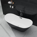 67 Inch Acrylic Freestanding Bathtub, Soaking Bathtub by Unknown