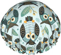 Double Layers Shower Cap for Women Girls, Owl Art Shower Hair Bath Hat Elastic by Unknown