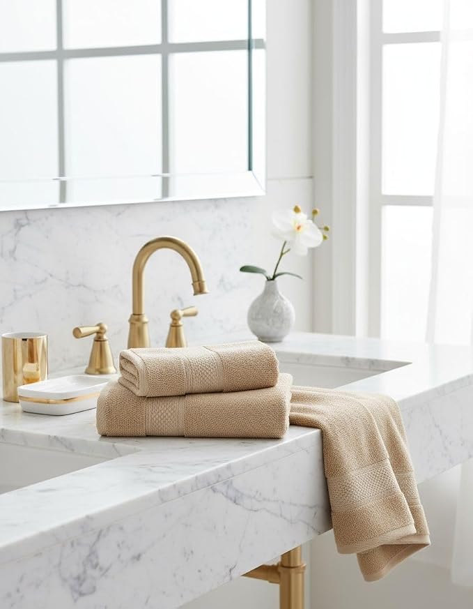 BAGNO MILANO Turkish Towels, Ultra Soft, Plush Luxury Turkih Cotton Bath Towels - Image 6