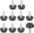 PATIKIL 10 Pcs M6 x 17mm Thread Adjustable Furniture Levelers, Furniture Feet by PATIKIL