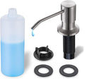 Built in Soap Dispenser for Kitchen Sink WEWE, Stainless Steel Brushed Nickel by WEWE