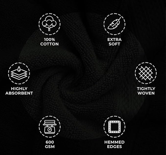 Avalon Towels Luxury Washcloths – Premium Cotton, Soft & Absorbent Wash Cloths - Image 6