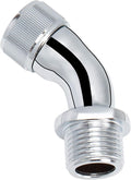 NearMoon Shower Elbow Adapter for Shower Head, Solid Brass 45°G1/2 Male to by NearMoon