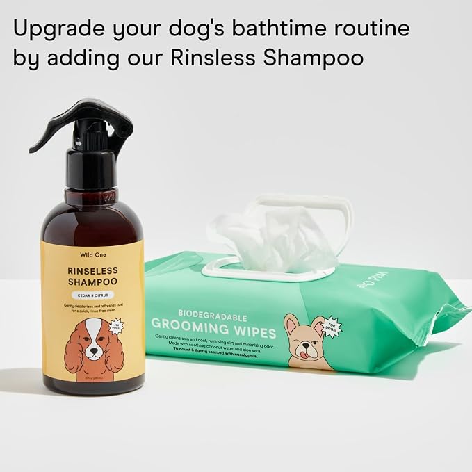 Wild One, Eucalyptus Natural Dog Grooming Wipes, Cruelty-free, resealable lid - Image 7