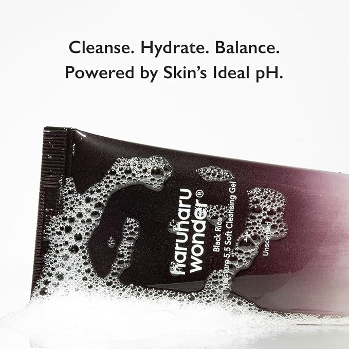 HARUHARU wonder Black Rice Moisture Cleansing Oil & 5.5 Soft Cleansing Gel - Image 6