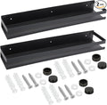 Lallisa 2 Pieces Stainless Steel Shelf Bathroom Shower Floating Shelves Wall by Lallisa