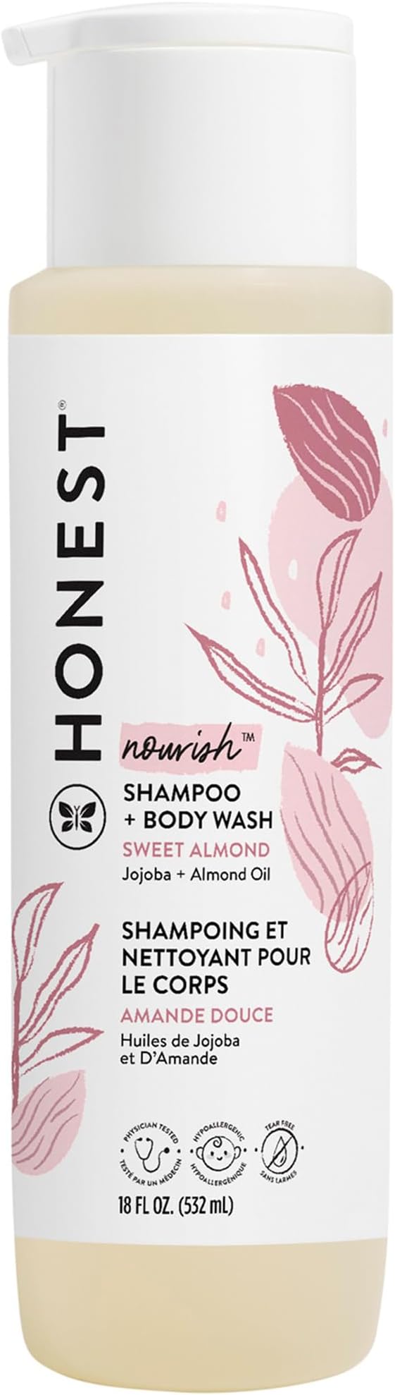 The Honest Company 2-in-1 Cleansing Shampoo Body Wash Gentle by TheHonestCompany