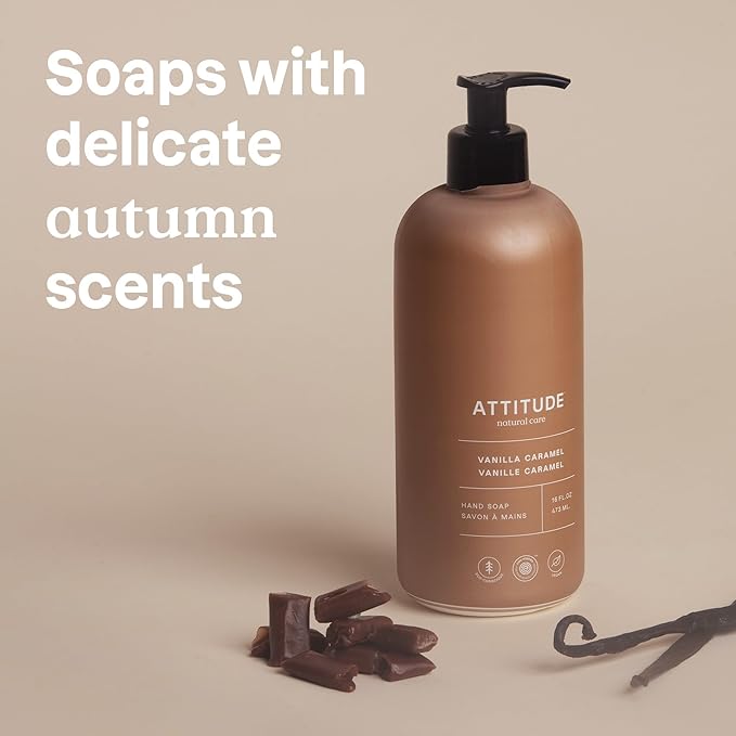 ATTITUDE Liquid Hand Soap, EWG Verified, Plant and Mineral-Based, Vegan - Image 3