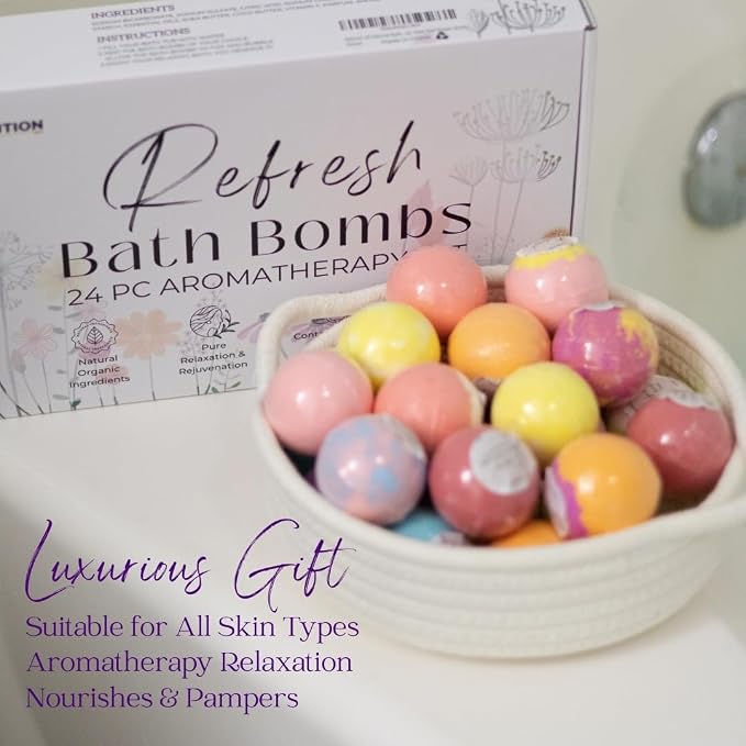 EvolutionUSA Refresh Bath Bombs - Image 3