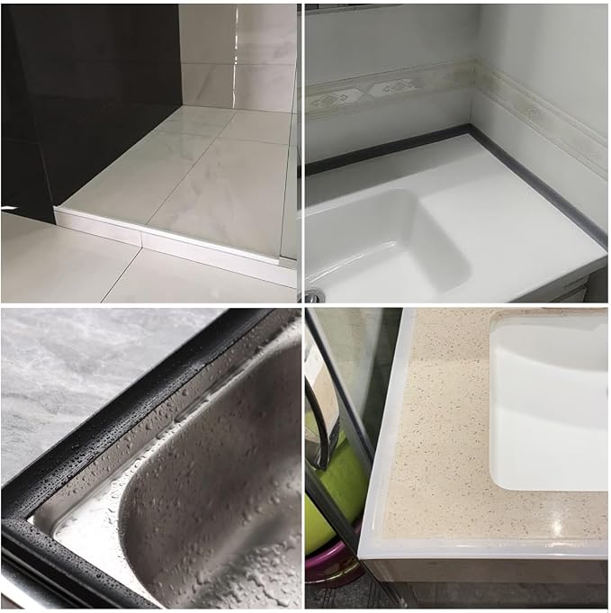 118"Shower Threshold Water Dam Barrier, Shower Dam Water Stopper - Image 5