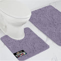 GORILLA GRIP Bathroom Rug Sets, Soft Chenille 2 Piece Area Rugs Set, Toilet by GorillaGrip