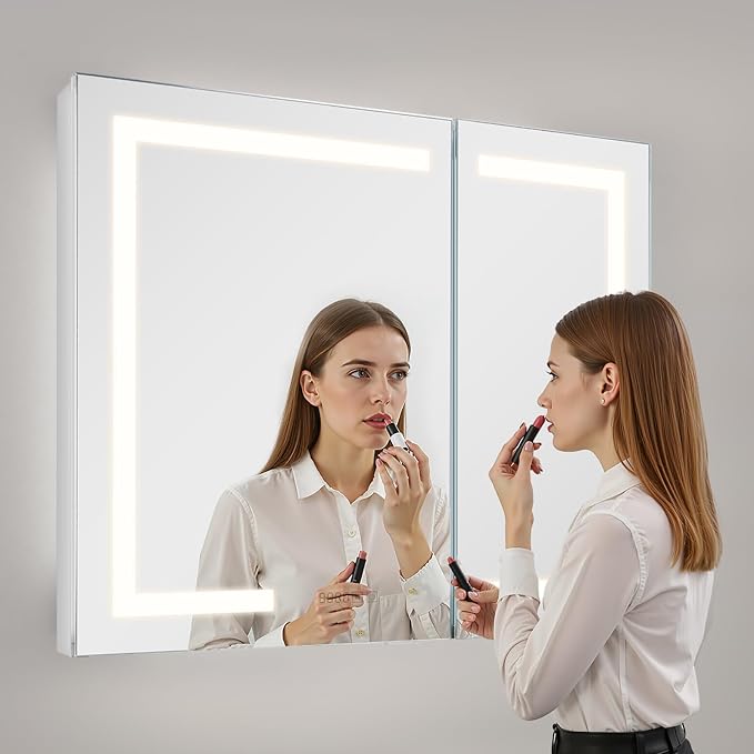 VEVOR Lighted Medicine Cabinet - Image 8