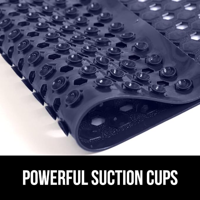 GORILLA GRIP Patented Bath Tub Shower Mat, Machine Washable Bathtub Floor Liner - Image 3
