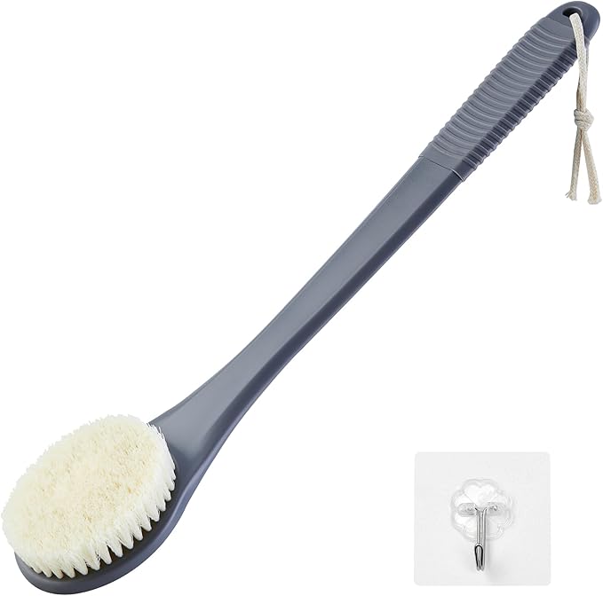 Back Scrubber for Shower, Shower Body Brush for Cleaning by VANZAVANZU