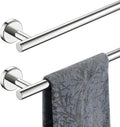 JQK Chrome Towel Bar, 27 Inch 304 Stainless Steel Thicken 0.8mm Towel Rack by Homeimprovement