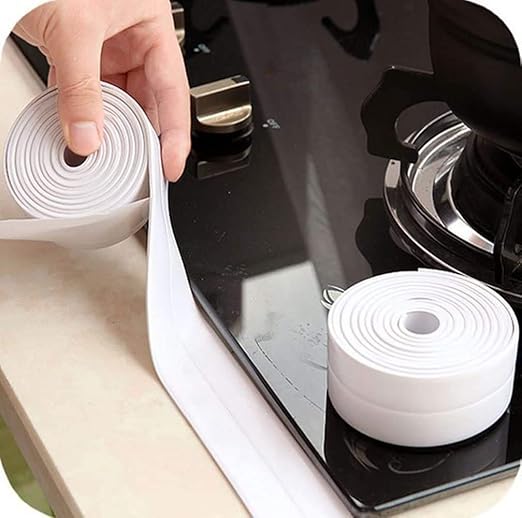 Caulk Tape - Waterproof Self-Adhesive Caulking Tape 1.5" x 10.5Ft - Image 3