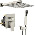 WELLFOR 12-In Wall Mounted Rain Shower Faucet by WELLFOR