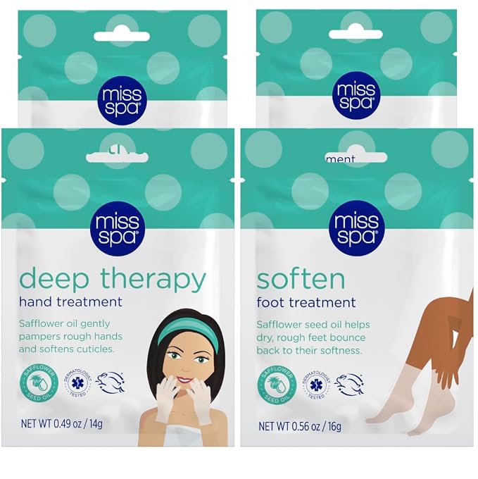 MISS SPA Moisturizing Hand Foot Treatment Set by MISSSPA