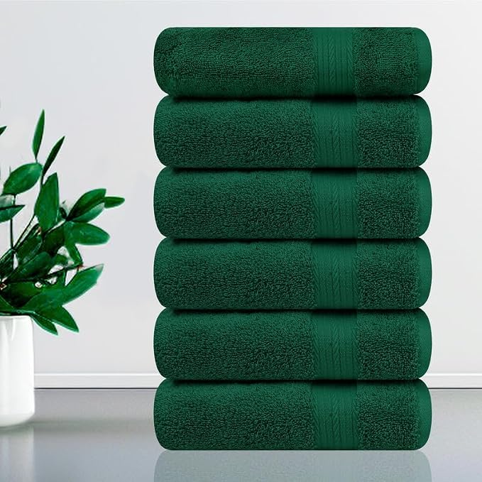 Ample Decor Hand Towel 18 X 28 Inch 600 GSM 100% Cotton Soft Premium Quality - Image 2