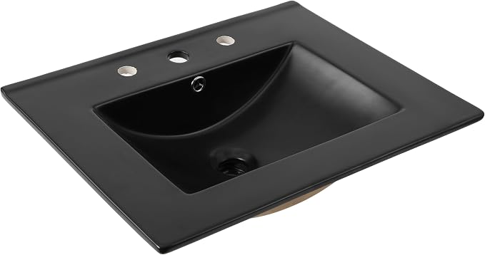 JONATHAN Y SNK1001B Ancillary 3-Hole 24 in. W x 18.25 in. D Classic by JONATHANY