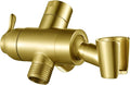 Metal Shower Arm Diverter with Handheld Mount, G1/2" 3-Way Shower Diverter by YDmeet