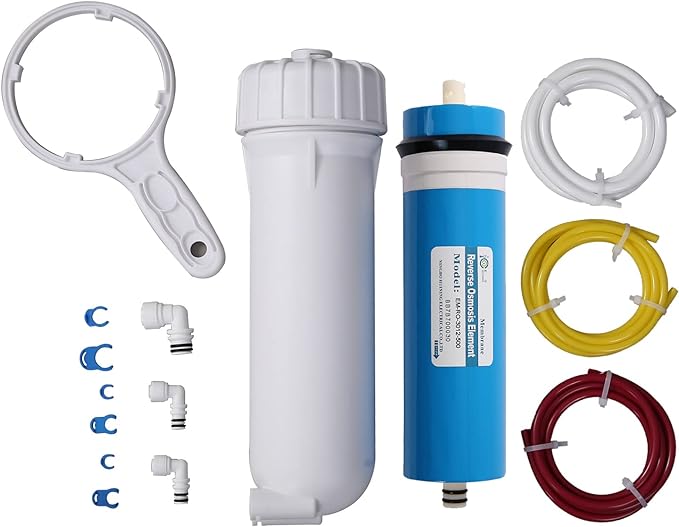 Huining 3012-500GPD Reverse Osmosis Membrane Housing Kit by HUINING