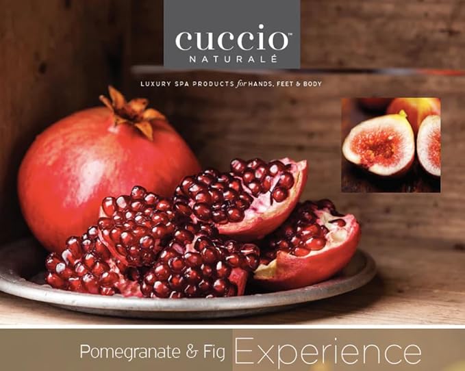 Cuccio Naturale Scentual Soak Pomegranate & Fig – 1 Gallon Manicure, Pedicure & - Image 2