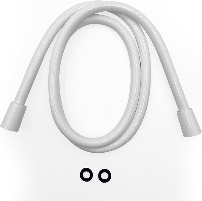 Replacement Shower Hose for RV Camper 6in Flexible & Kink-Free Heavy Duty PVC by DSRTLP