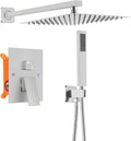 Bathroom Shower Faucet Set，12 Inch Rain Shower Head by Unknown