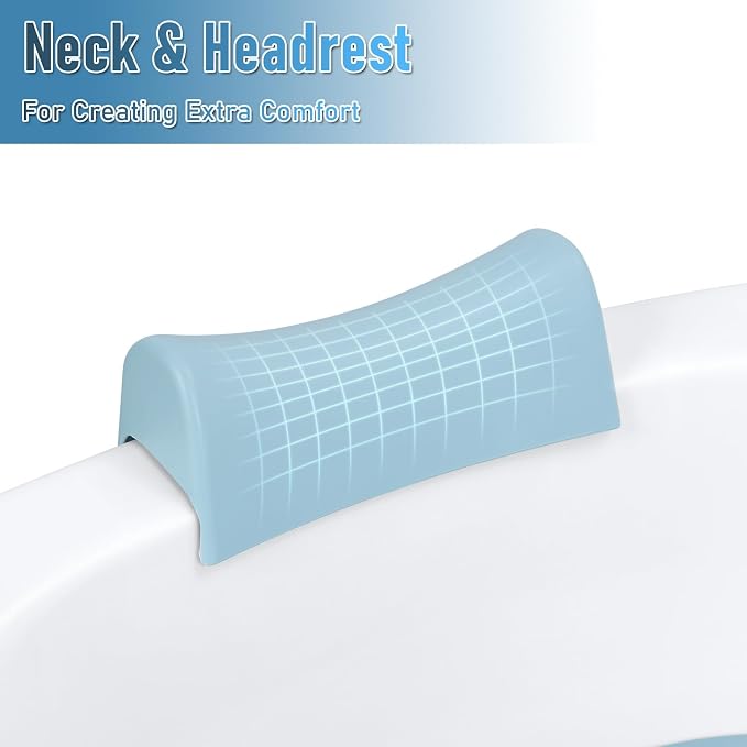 Portable Bathtub Portable Tub for Adults, Ice Bath, Sitz Bath, Freestanding - Image 8