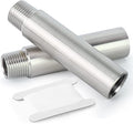 TAISHER 2PCS Stainless Steel Pipe Fittings, 1/2" NPT Male x 1/2" NPT Female by TAISHER