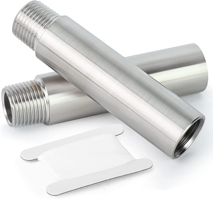 TAISHER 2PCS Stainless Steel Pipe Fittings, 3/4" NPT Male x 3/4" NPT Female by TAISHER