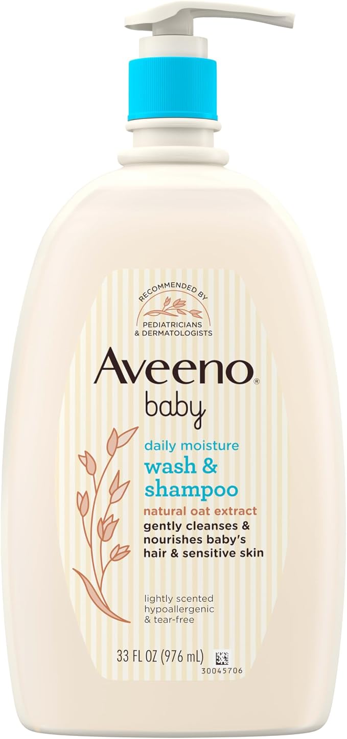 Aveeno Baby Daily Moisture Body Wash & Shampoo by AveenoBaby