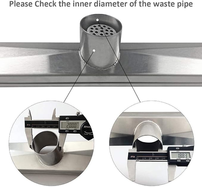 Neodrain 54-Inch Linear Shower Drain - Image 5