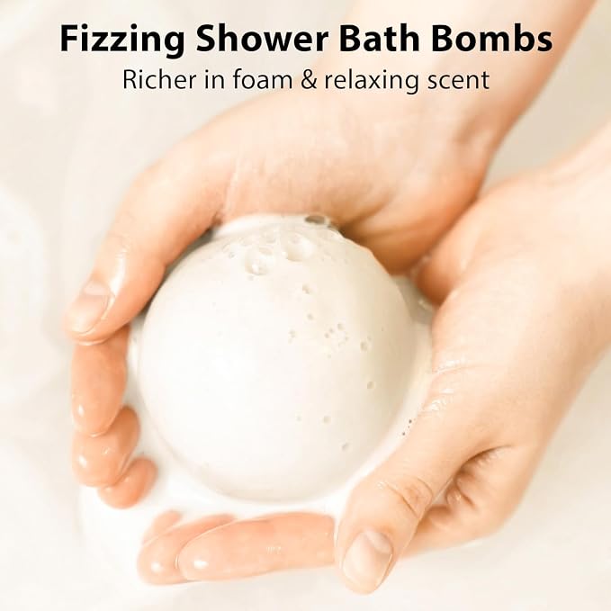 Magnesium Bath Bombs Post Workout Recovery Sore Muscles Tension Epsom Salt Bath - Image 4