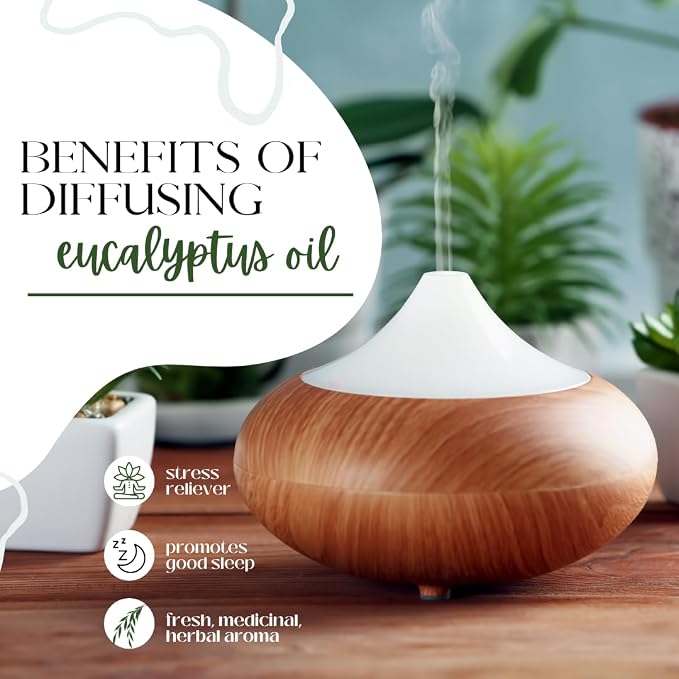 GreenHealth Eucalyptus Essential Oil – 16 fl oz – 100% Pure & Natural – Bulk - Image 6