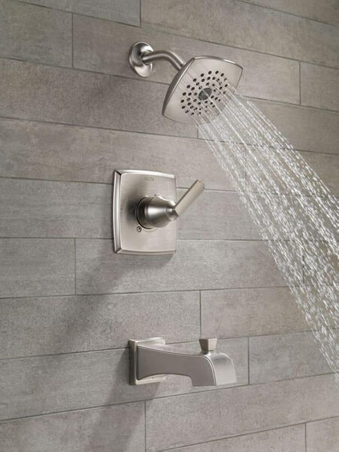Delta Faucet Ashlyn 14 Series Single-Handle Tub and Shower Trim Kit, Shower - Image 2