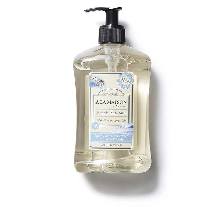 A LA MAISON French Liquid Hand Soap, Fresh Sea Salt - Image 4