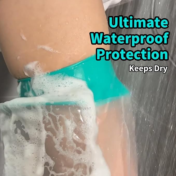 Cast Covers for Shower Leg, Waterproof Cast Cover for Showering/Swimming - Image 3