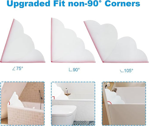 1 Pack Large Shower Splash Guard - Image 2