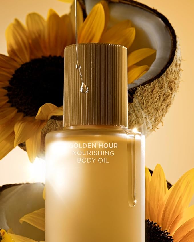 Saltair Body Oil. Luxurious Golden Hour After Shower and Bath Oil Moisturizer - Image 3