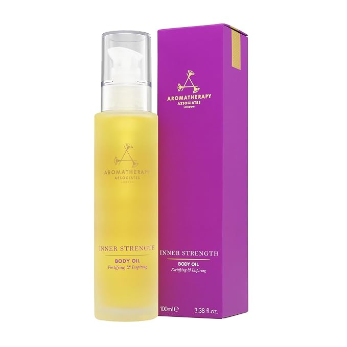 Aromatherapy Associates Inner Strength Body Oil. Luxurious Blend of Oils Made by AromatherapyAssociates