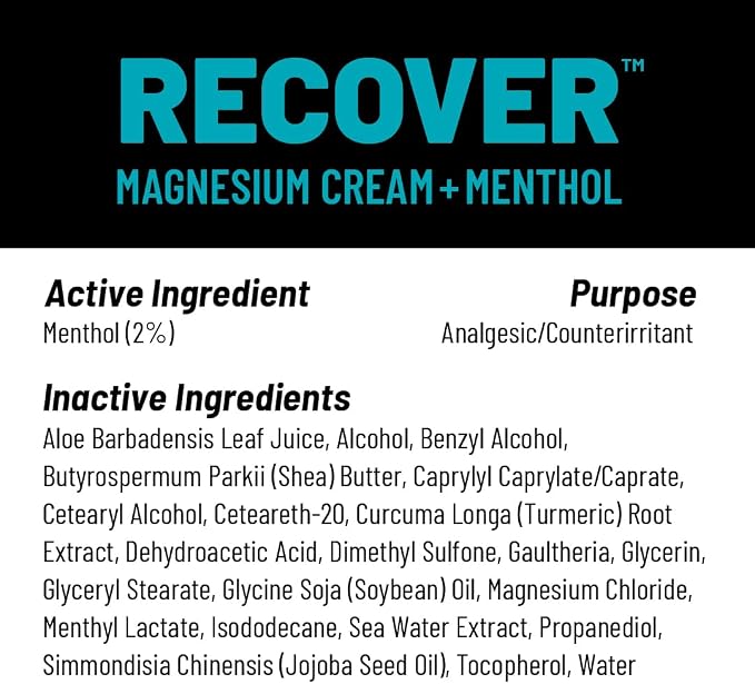 KT Health, Magnesium Cream, Recover - Image 3