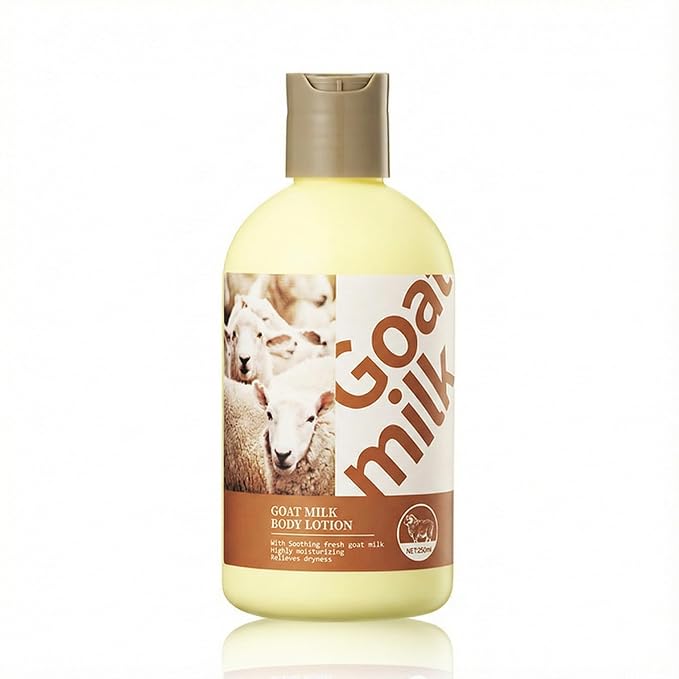 Goat Milk Body Lotion for Dry Sensitive Skin by WAYFENGLI