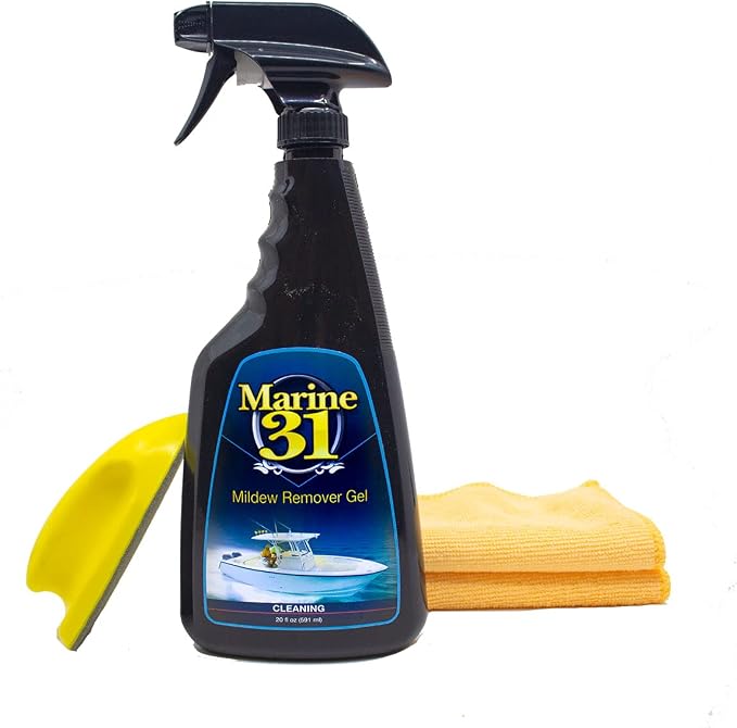 Marine 31 Mildew Stain Remover Gel Cleaner Kit | Removes Stains from Boats by Marine31