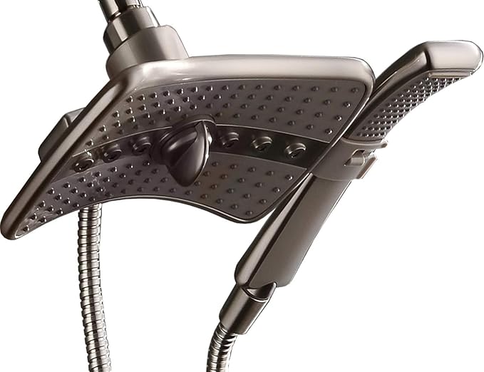 BRIGHT SHOWERS High Pressure Shower Head Combo by BRIGHTSHOWERS