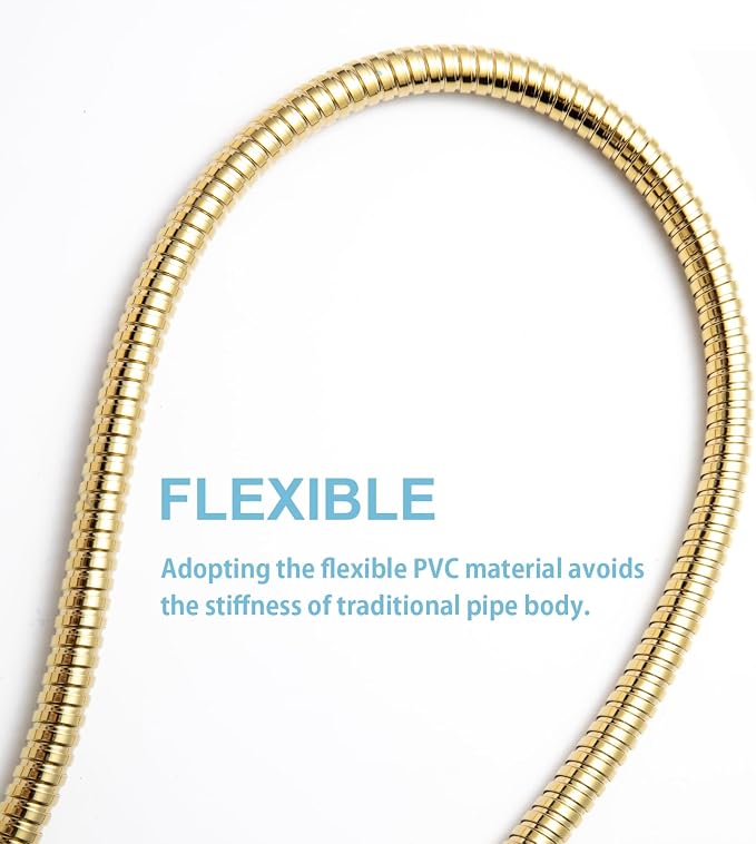 OFFO Shower Hose, 60 in Kink Free Stainless Steel Shower Hose Attachment - Image 4