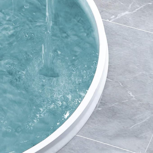 122 Inch Shower Threshold Water Dam Collapsible Bath Shower Barrier Water - Image 2